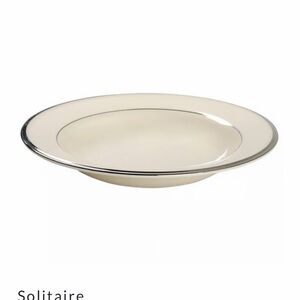 Lenox Solitaire Soup Bowls total of 6